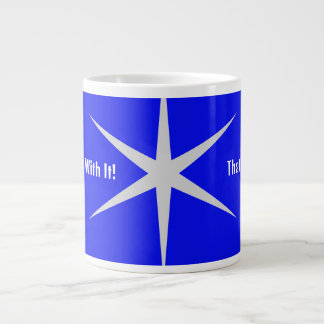 Grande Tasse Ne jouez pas avec cette partie. Collection Noir/Bl