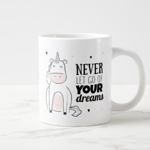 Grande Tasse Ne Lâchez Jamais Vos Rêves
