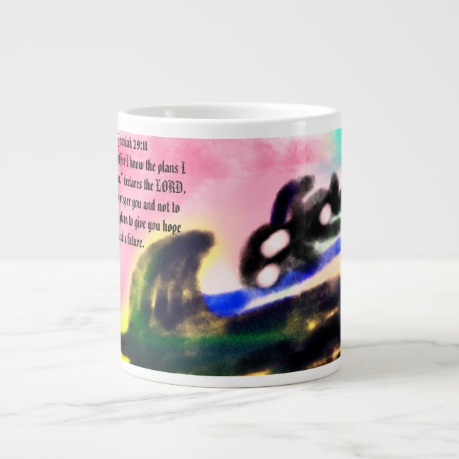 Grande Tasse Ne pas abandonner (Devant)