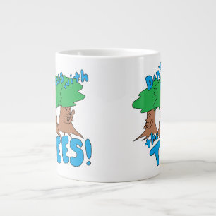 Grande Tasse Ne vous mêlez pas des arbres !