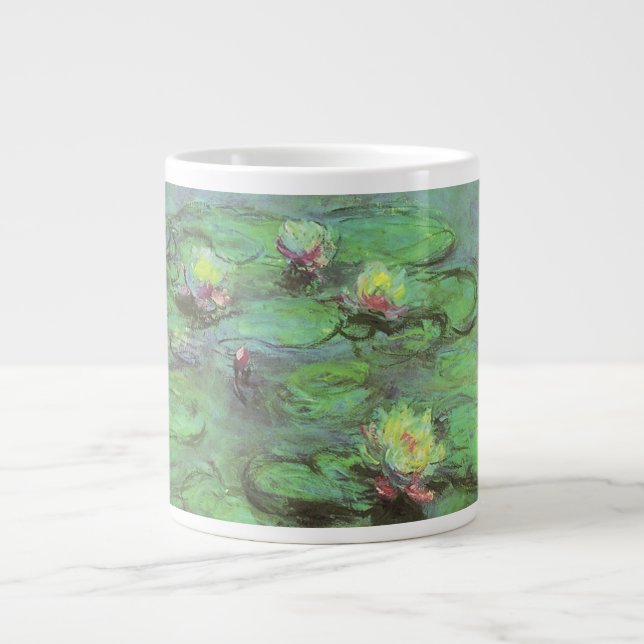 Grande Tasse Nénuphars de Claude Monet, Impressionnisme Vintage (Devant)