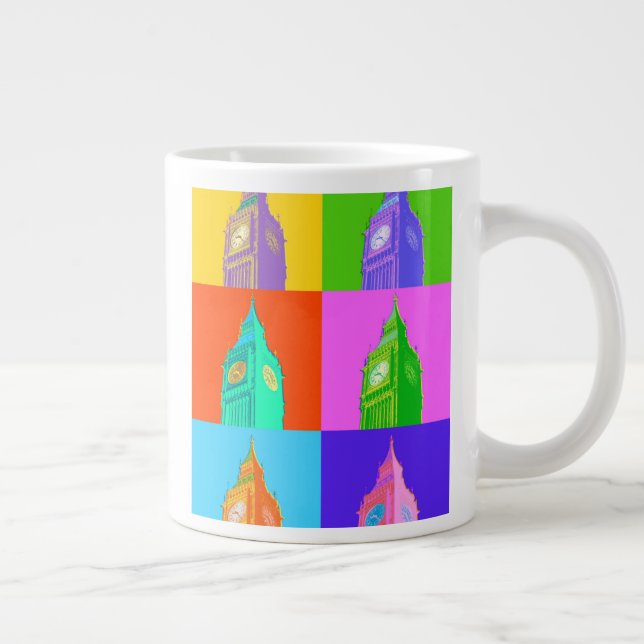 Grande Tasse Neon Big Ben (Droite)