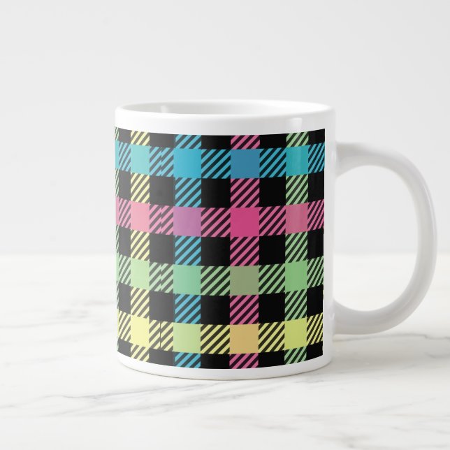 Grande Tasse Neon En vichy (Droite)