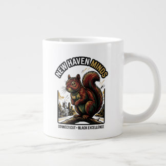 Grande Tasse New Haven Minds Red Squirrel Black Excellence Art