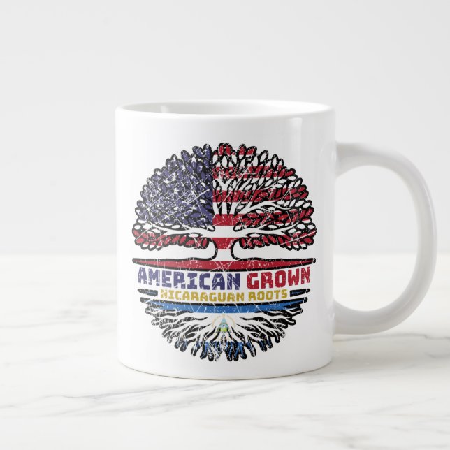 Grande Tasse Nicaragua États-Unis Amérique États-Unis (Droite)