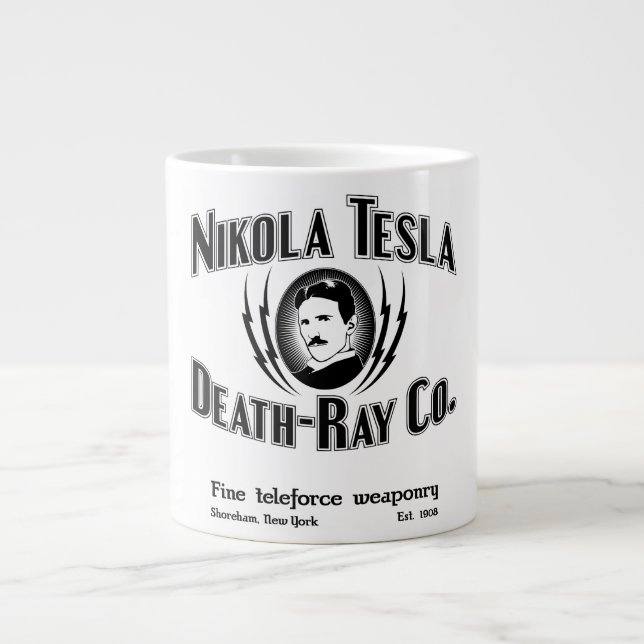 Grande Tasse Nikola Tesla Death-Ray Co. (Devant)