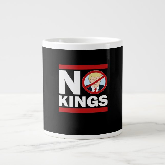 Grande Tasse No Kings Anti Classic Minimal Clean (Devant)