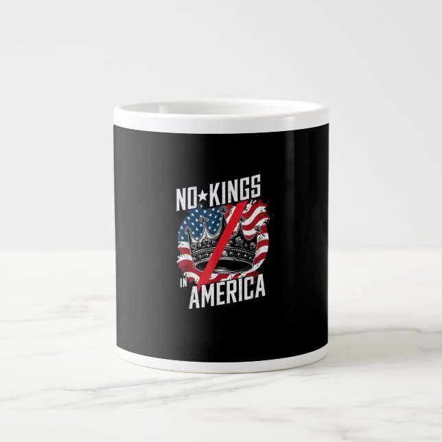 Grande Tasse No Kings In America Court Ruling Protest Save (Devant)