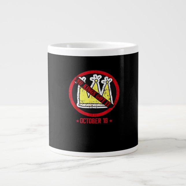 Grande Tasse No Kings It Classic Creative Style (Devant)