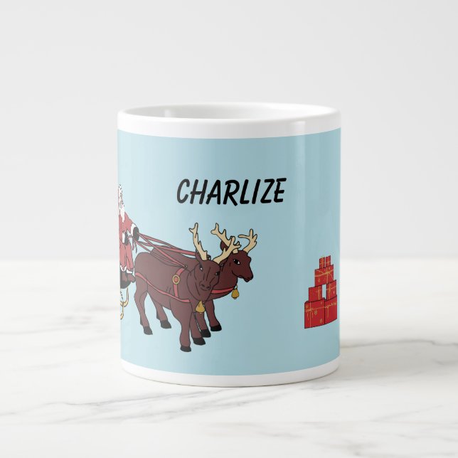 Grande Tasse Noël de Noël (Devant)