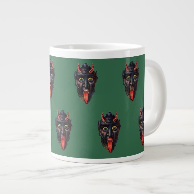 Grande Tasse Noël Krampus (Devant droit)
