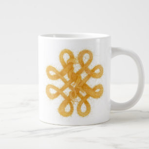 GRANDE TASSE NOEUD CELTIQUE OR