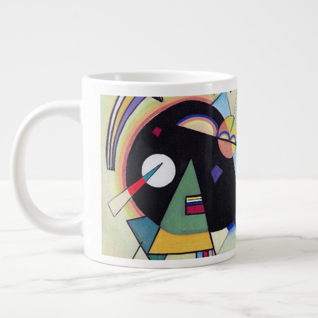 Grande Tasse Noir et Violet - Kandinsky (Gauche)