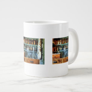 Grande Tasse Noix de verre et poteau de coiffure