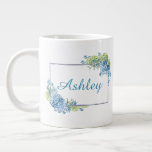 Grande Tasse Nom cursif personnalisé