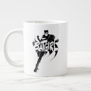 Grande Tasse Nom de la brosse d'encre Batgirl