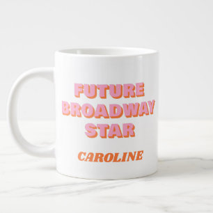 Grande Tasse Nom personnalisé du devis d'acteur de Broadway Ins