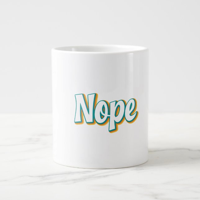 Grande Tasse Non Rétro (Devant)