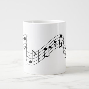 Grande Tasse Notes musicales