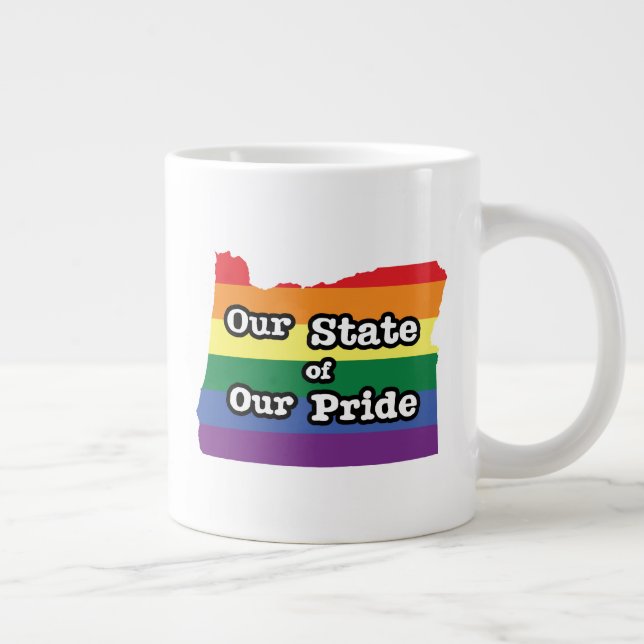 Grande Tasse Notre État de notre fierté| Oregon (Droite)