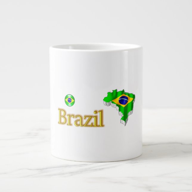 Grande Tasse NOTRE MAISON - BRÉSIL collection design (Devant)