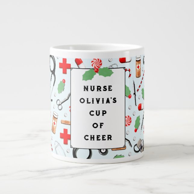 Grande Tasse Nourriture Noël (Devant)