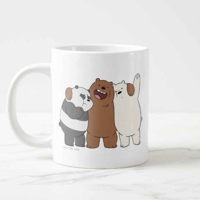 Grande Tasse Nous, Groupe Ours Nus Hug (Gauche)