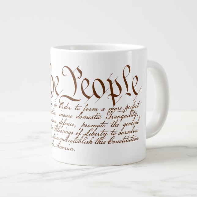 Grande Tasse Nous le peuple (Devant droit)