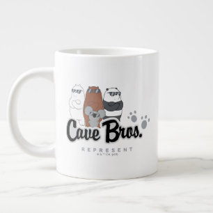 Grande Tasse Nous Ours Nus - Bros Grotte. Représenter