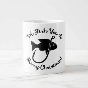 Grande Tasse Nous Vous Poissons Un Joyeux Noël   Amusement Naut