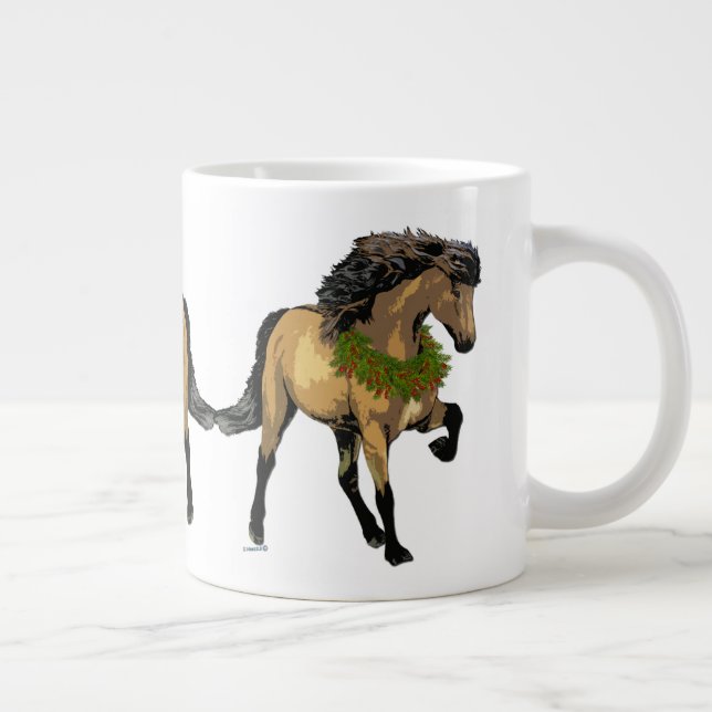 Grande Tasse Nouveau cheval islandais (Droite)