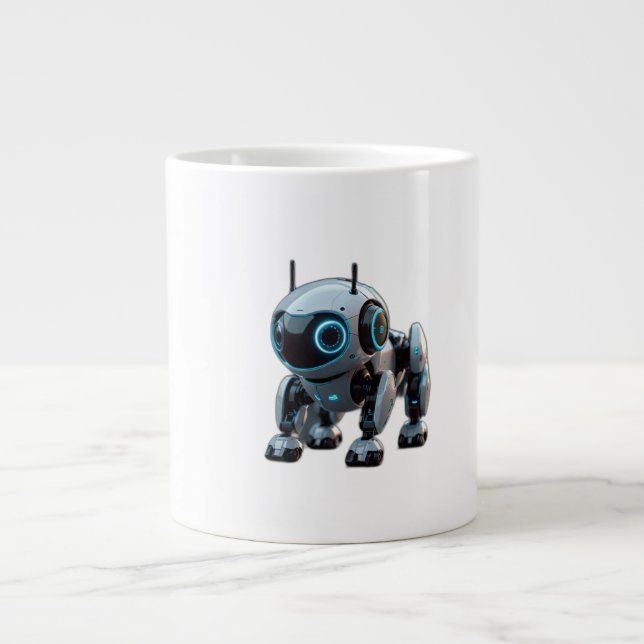 Grande Tasse Nouveau robot (Devant)