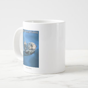 Grande Tasse Nouvelle scène de loutre de HampshireSea