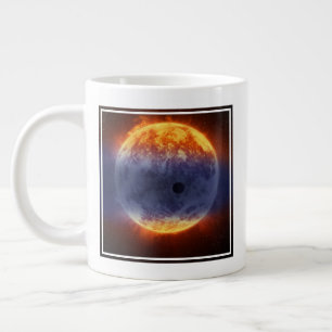 Grande Tasse Nuage De Gaz Hydrogène Au Large De L'Exoplanète Gj