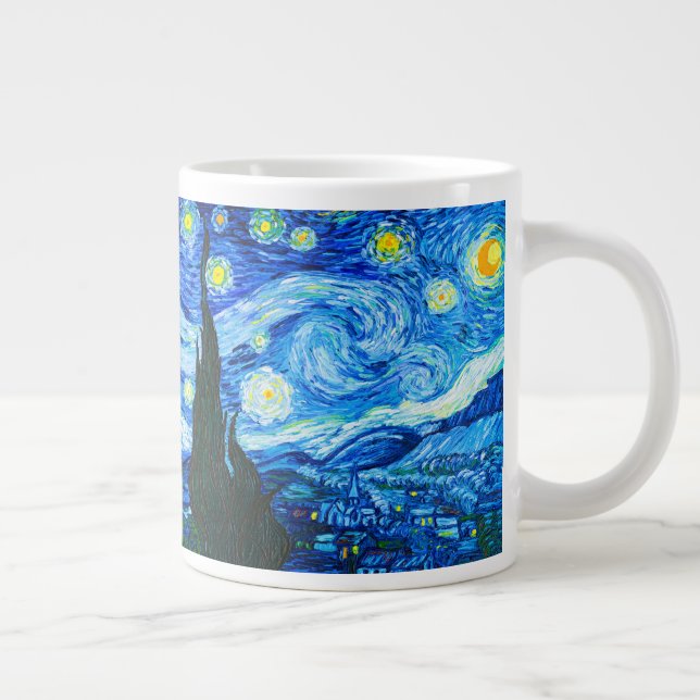 Grande Tasse Nuit Van Gogh Starry (Droite)