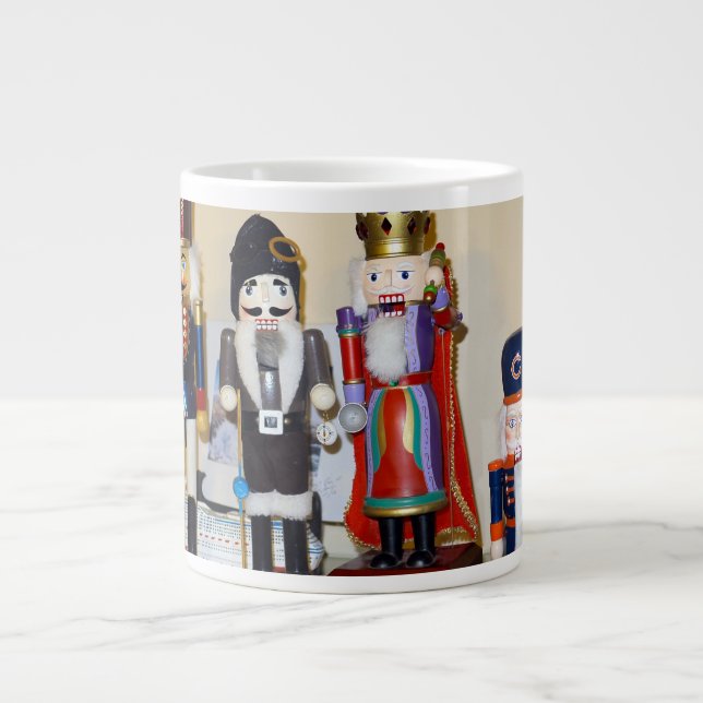 Grande Tasse Nutcrackers de Noël (Devant)