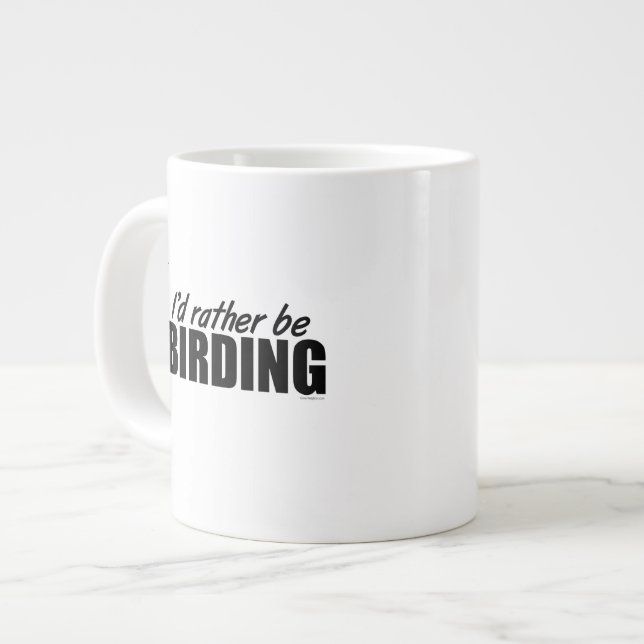 Grande Tasse Observateur d'oiseau (Devant gauche)