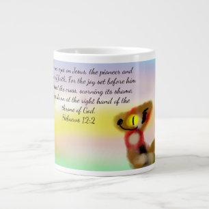 Grande Tasse œil fixé sur Jésus