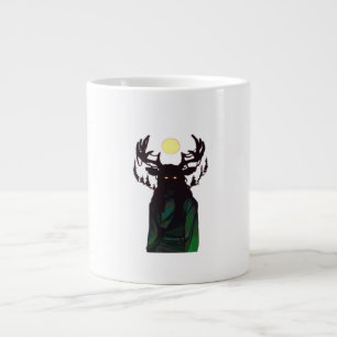Grande Tasse Oh Cerf Design Minimaliste