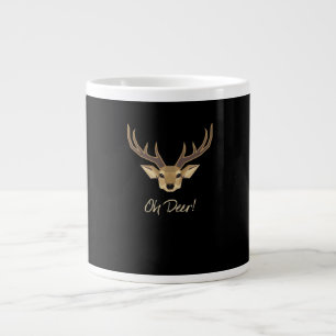 Grande Tasse Oh Cerf Expression Artistique Fantaisiste
