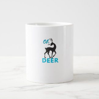 Grande Tasse Oh Deer Minimal Design 