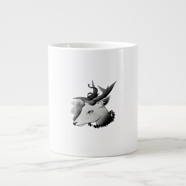Grande Tasse Oh Deer Style Classique  (Devant)