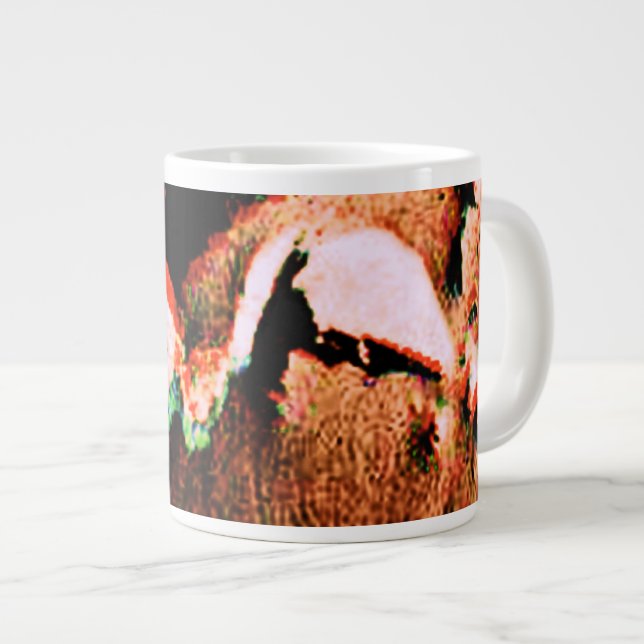 Grande Tasse Oiseau de Mars (Devant droit)