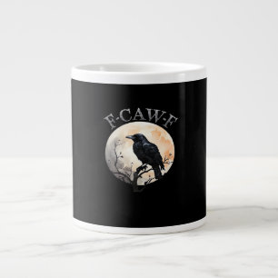 Grande Tasse Oiseau drôle Lune F Style Minimaliste Propre