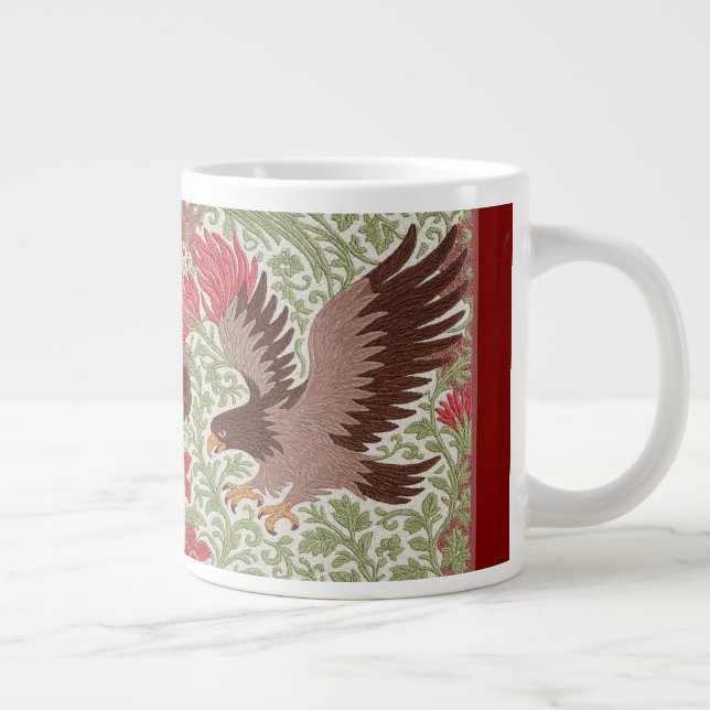 Grande Tasse Oiseaux Café Coupe tapisserie apparence Arts & Art (Droite)