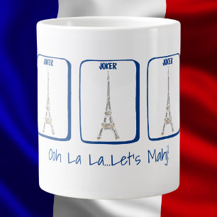 Grande Tasse Ooh La La... Jouons au Mahj ! Paris Mahjong Tour E