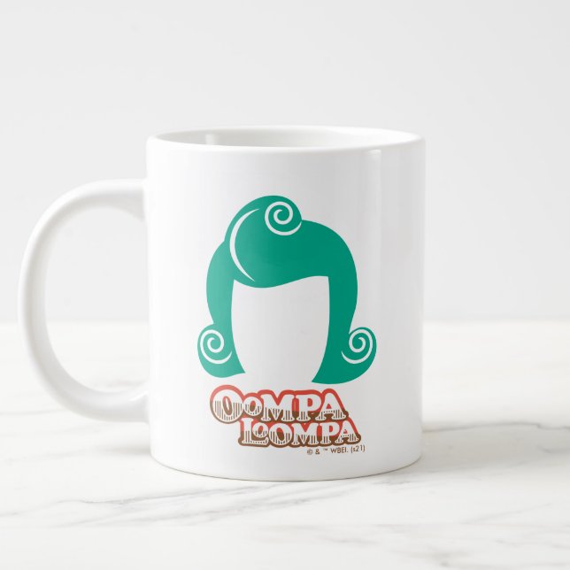 Grande Tasse Oompa Loompa Graphique de cheveux (Gauche)
