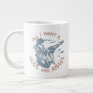 Grande Tasse Opossum Possum Souhaitant Aimer Drôle Mème Animal