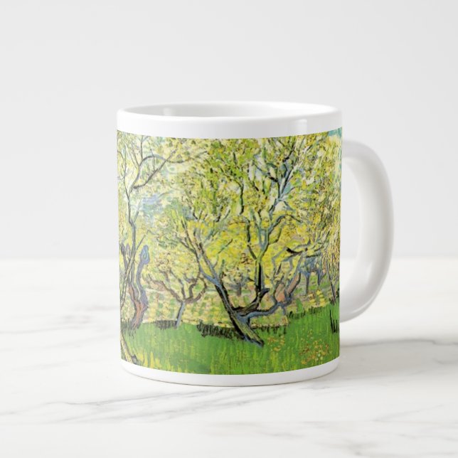 Grande Tasse Orchard à Blossom par Vincent van Gogh. (Devant droit)