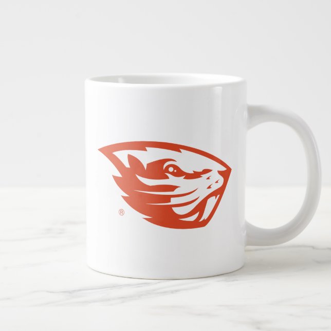 Grande Tasse Oregon State Beavers | Tête de castor (Droite)